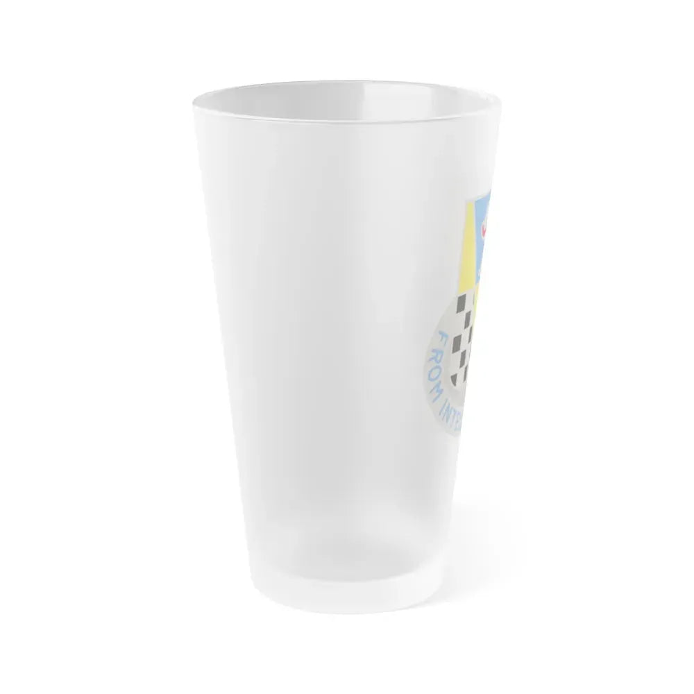 326 Military Intelligence Battalion (U.S. Army) Frosted Pint Glass 16oz - Go Mug Yourself