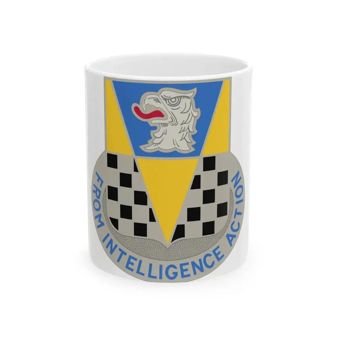 326 Military Intelligence Battalion (U.S. Army) White Coffee Mug 11oz - Go Mug Yourself