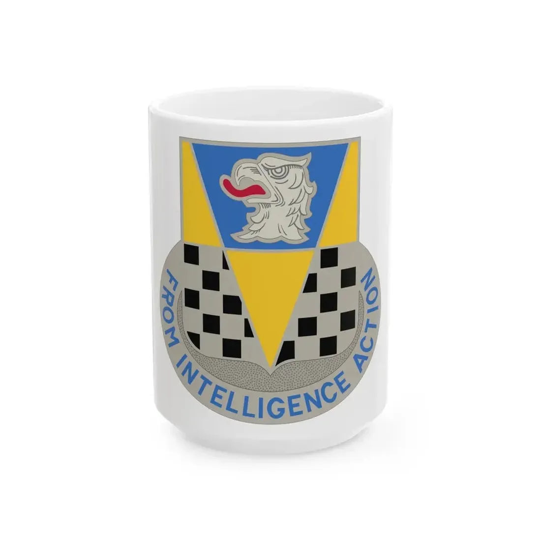 326 Military Intelligence Battalion (U.S. Army) White Coffee Mug 15oz - Go Mug Yourself