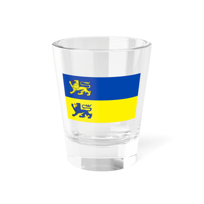 Flag of Schleswig Flensburg Germany - Shot Glass 1.5oz