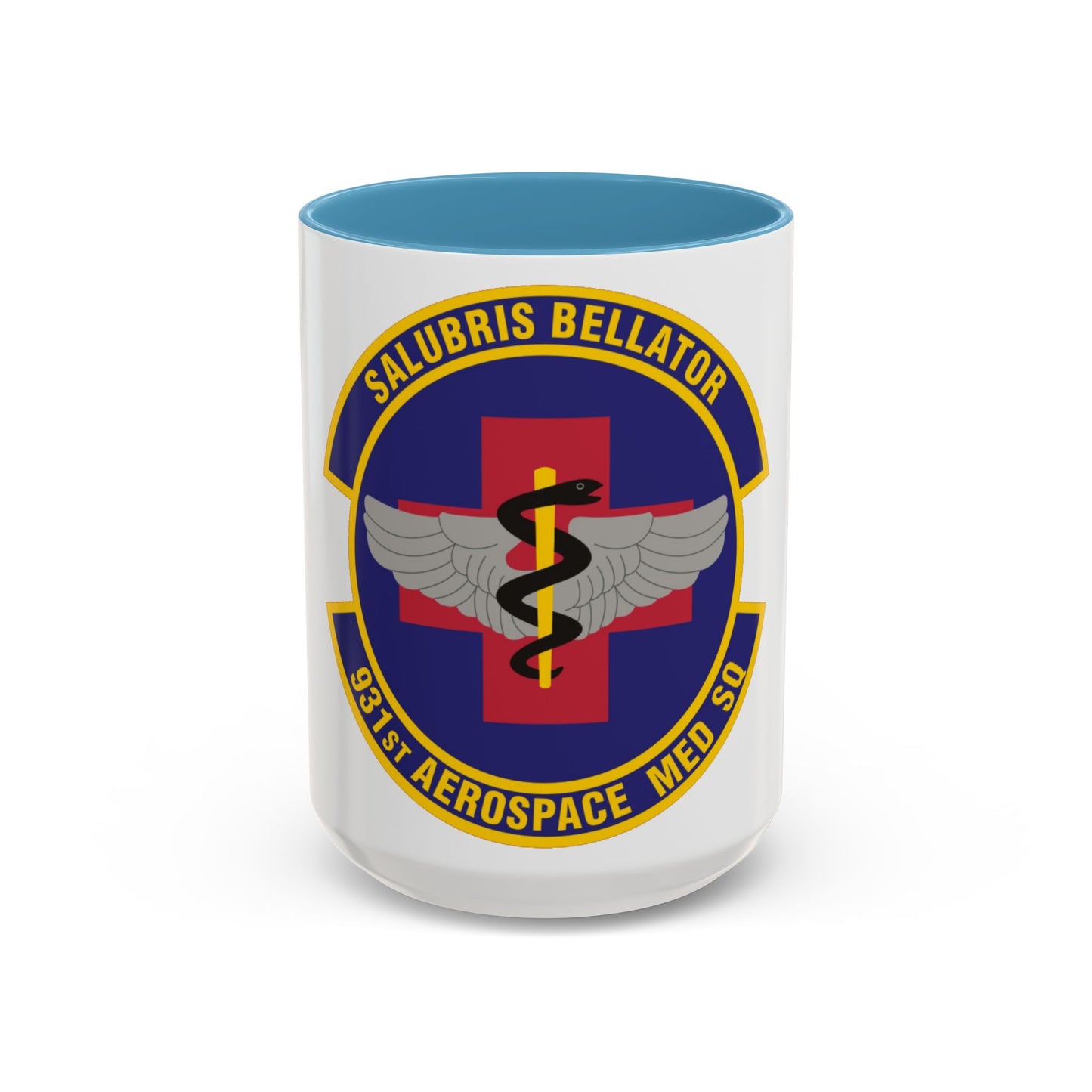 931 Aerospace Medicine Squadron AFRC (U.S. Air Force) Accent Coffee Mug