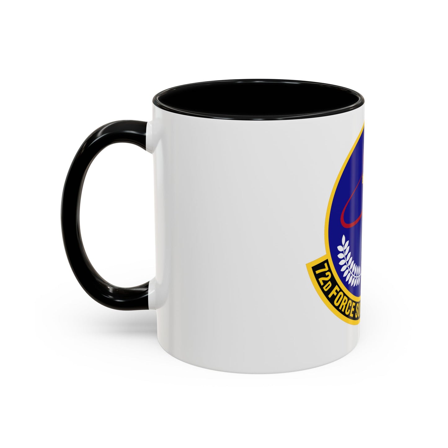72d Force Support Squadron (U.S. Air Force) Accent Coffee Mug
