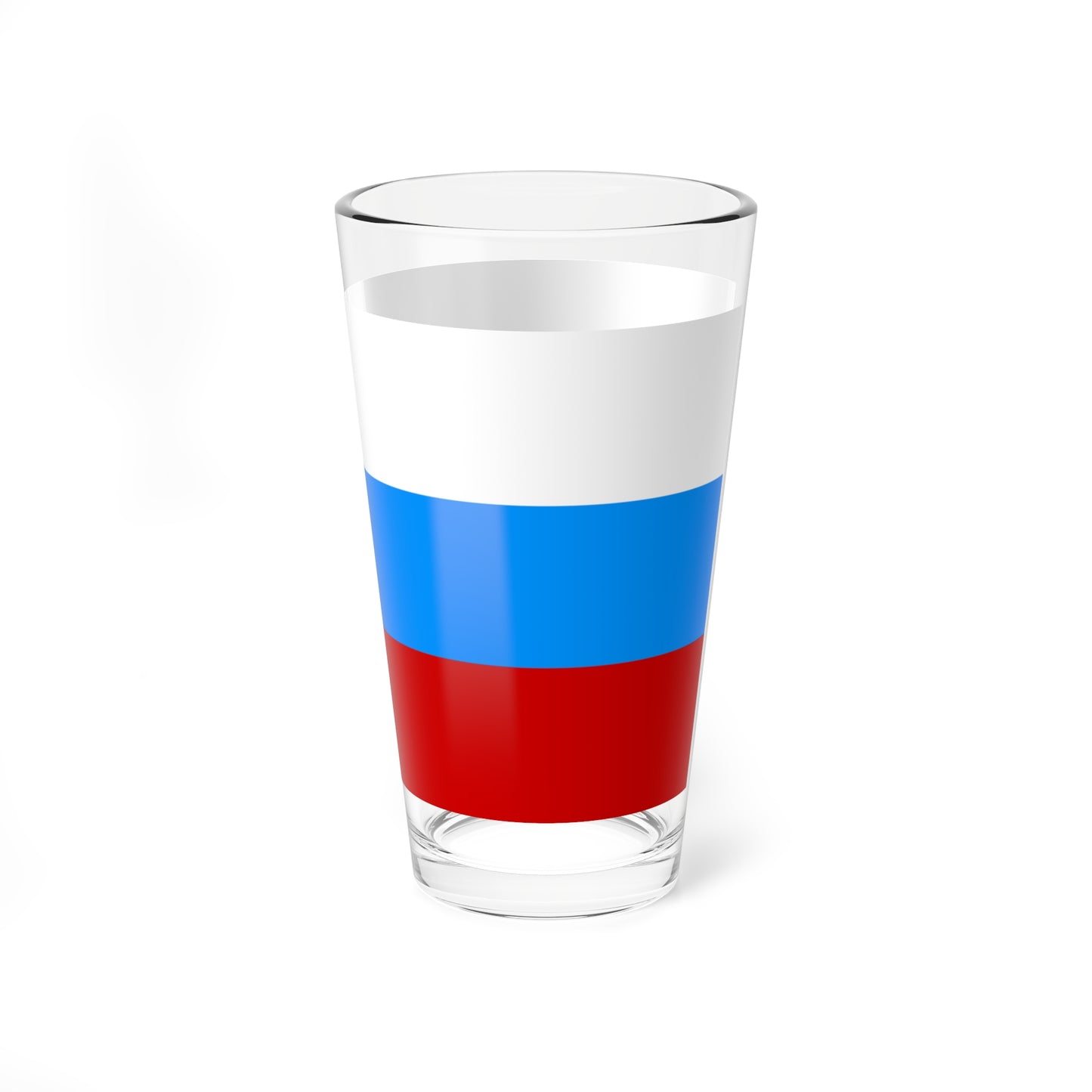 Flag of Russia Soviet Colors (Russia) Pint Glass 16oz