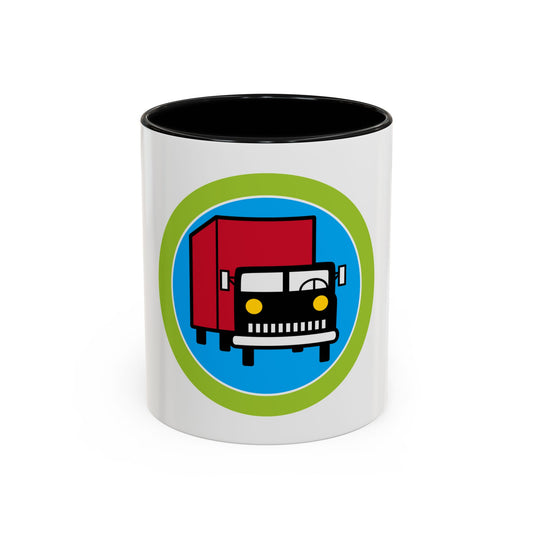 Truck Transportation (Boy Scout Merit Badge) Accent Coffee Mug