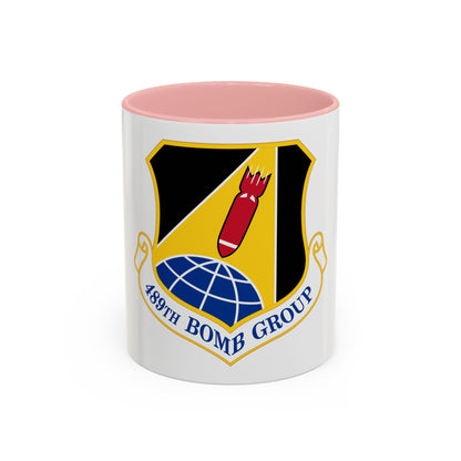 489 Bomb Group AFRC (U.S. Air Force) Accent Coffee Mug