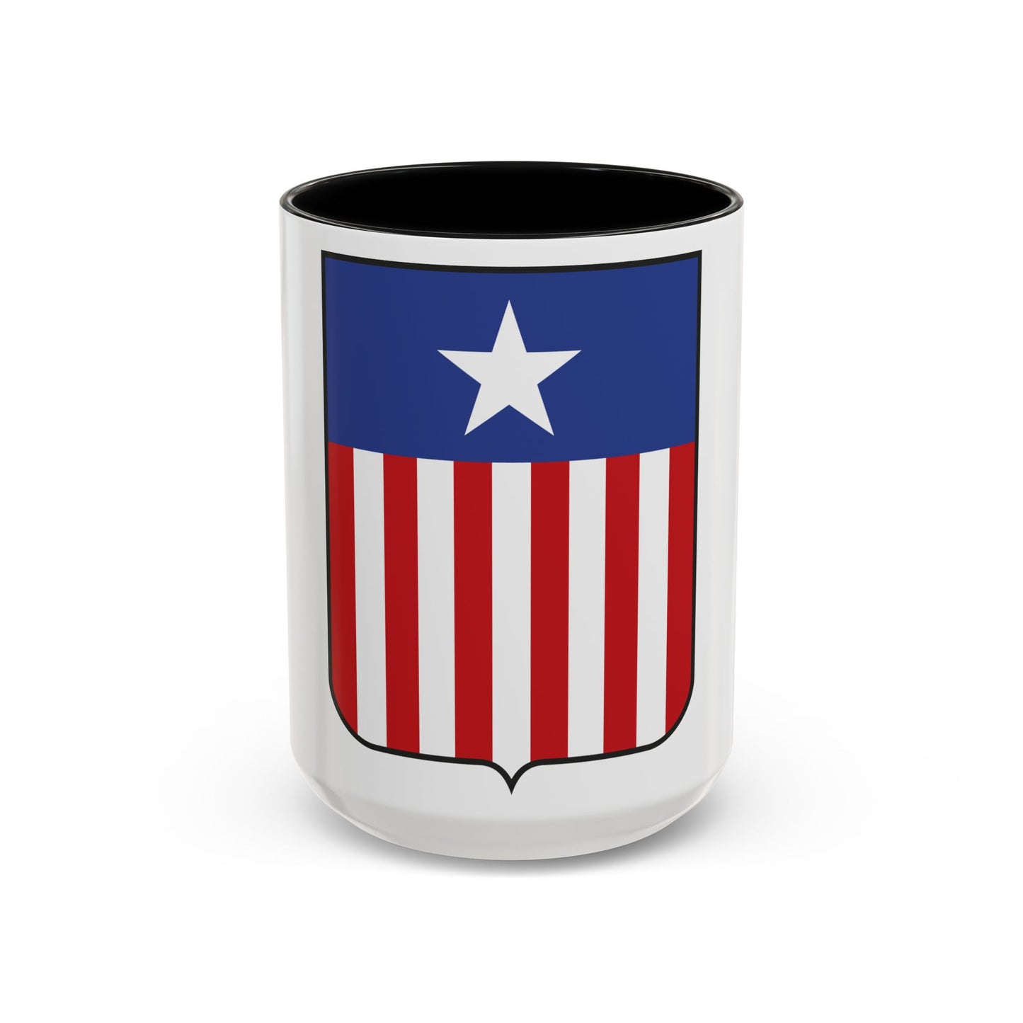 Coat of arms of Liberia in 1889 - Accent Coffee Mug