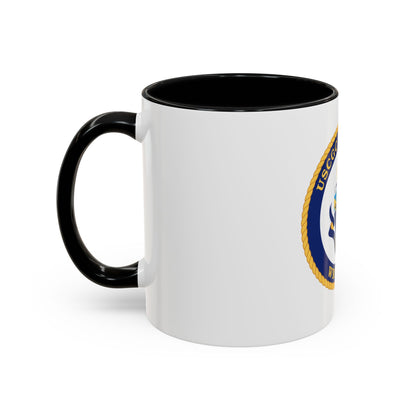 USCGC Bertholf WMSL 750 (U.S. Coast Guard) Accent Coffee Mug