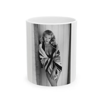 Eve Meyer #30 (Vintage Female Icon) White Coffee Mug-11oz-Go Mug Yourself