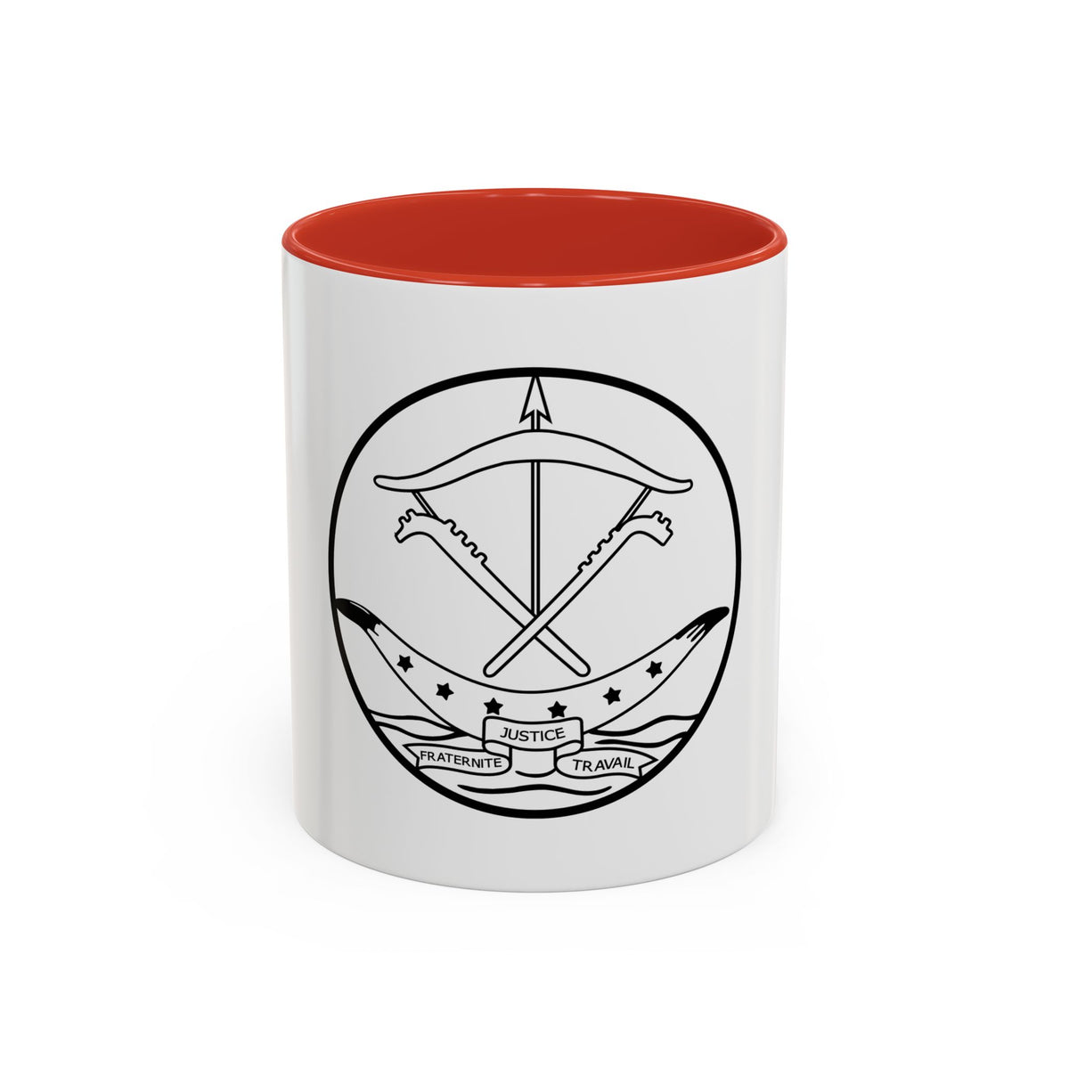Seal of Dahomey - Accent Coffee Mug