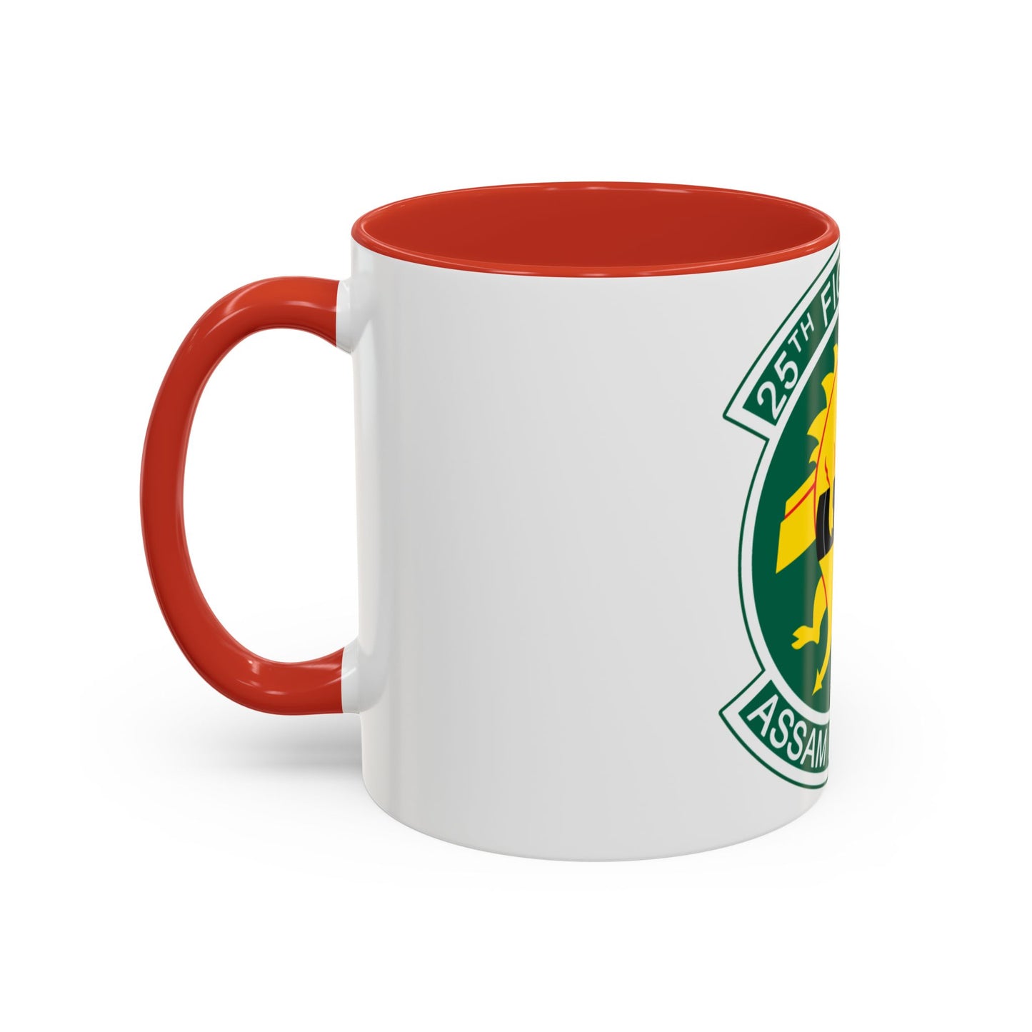 25th Fighters Sq (U.S. Air Force) Accent Coffee Mug