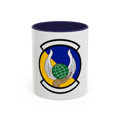 374 Force Support Squadron PACAF (U.S. Air Force) Accent Coffee Mug