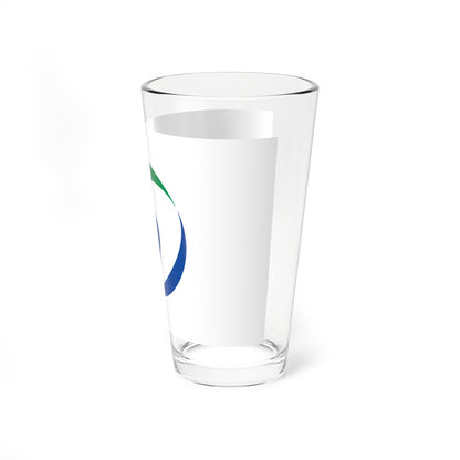 Flag of Maibara Shiga (Japan) Pint Glass 16oz