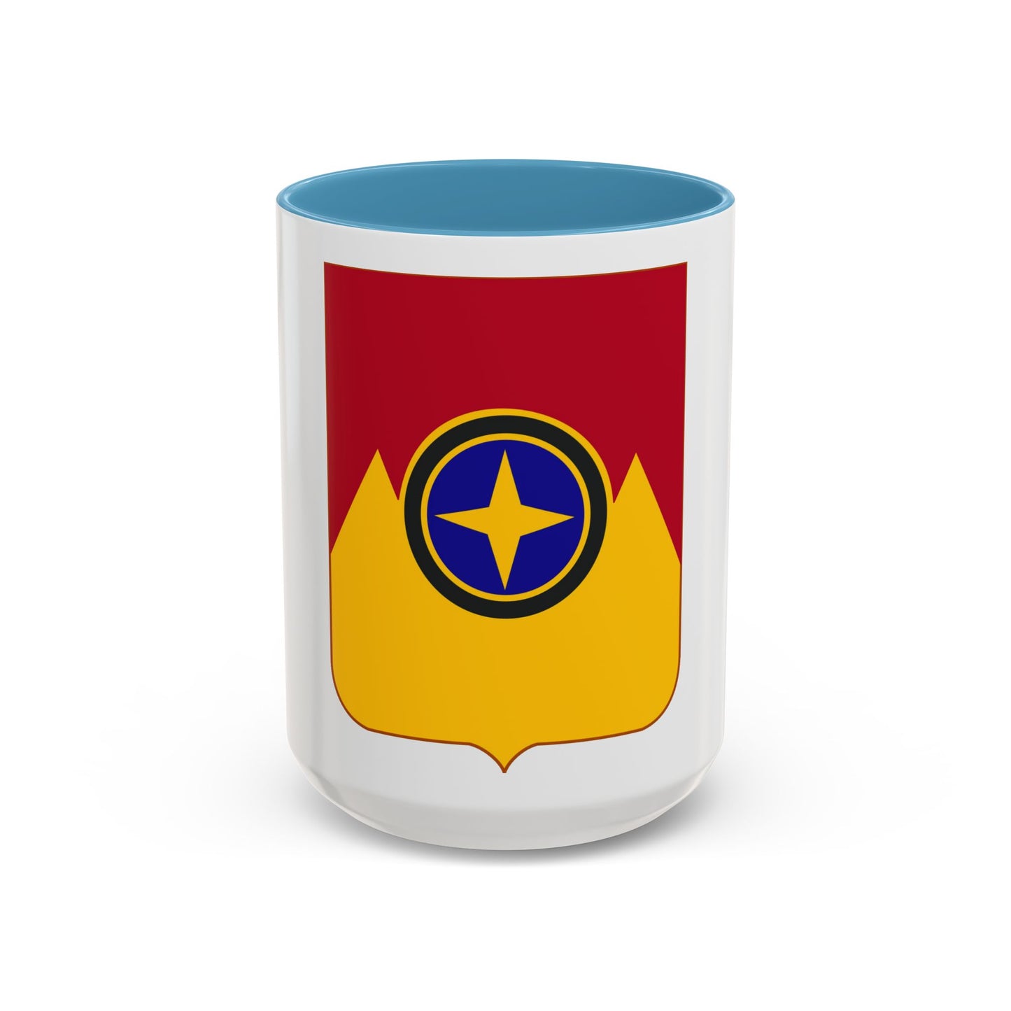 607th Armored Field Artillery Battalion v2 (U.S. Army) Accent Coffee Mug