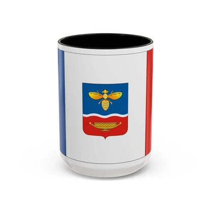 Flag of Simferopol Ukraine - Accent Coffee Mug-15oz-Black-Go Mug Yourself