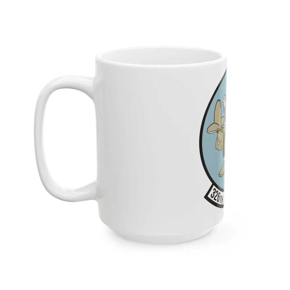 326th Airlift Squadron (U.S. Air Force) White Coffee Mug-Go Mug Yourself