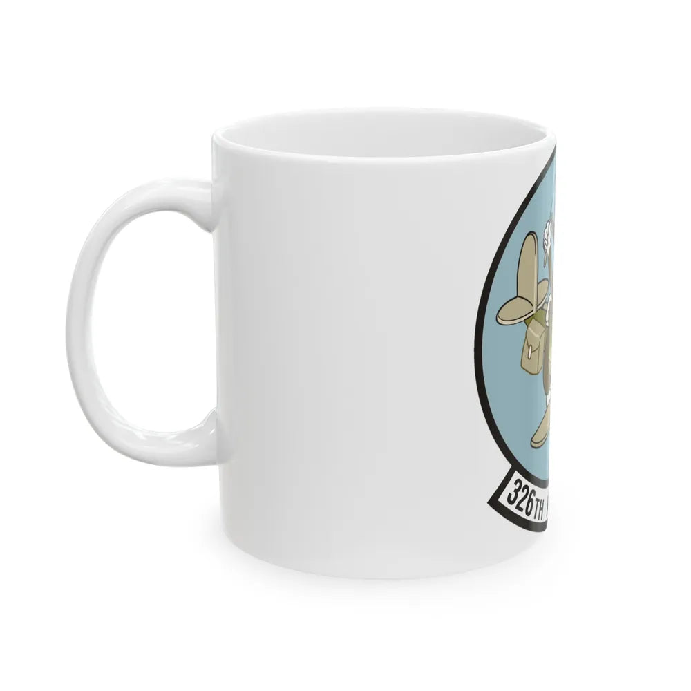 326th Airlift Squadron (U.S. Air Force) White Coffee Mug-Go Mug Yourself