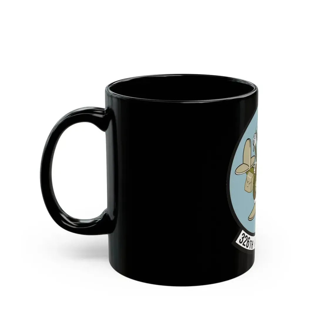 326th Airlift Squadron (U.S. Air Force) Black Coffee Mug - Go Mug Yourself