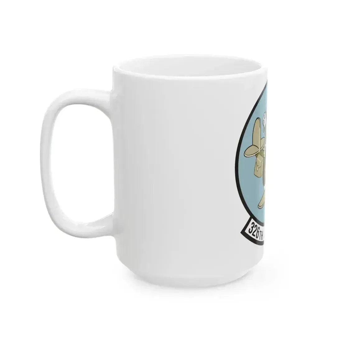 326th Airlift Squadron (U.S. Air Force) White Coffee Mug - Go Mug Yourself