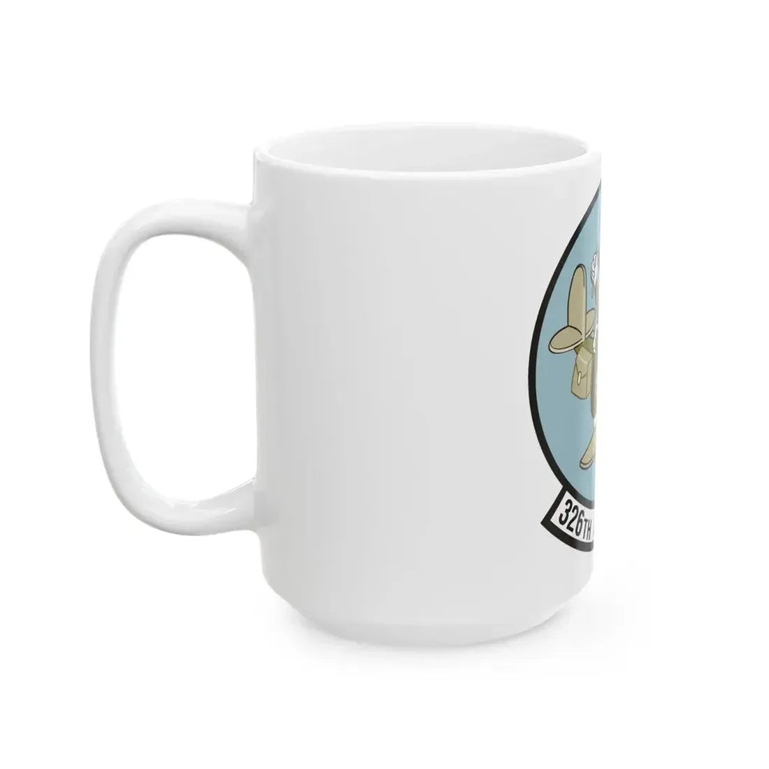 326th Airlift Squadron (U.S. Air Force) White Coffee Mug - Go Mug Yourself