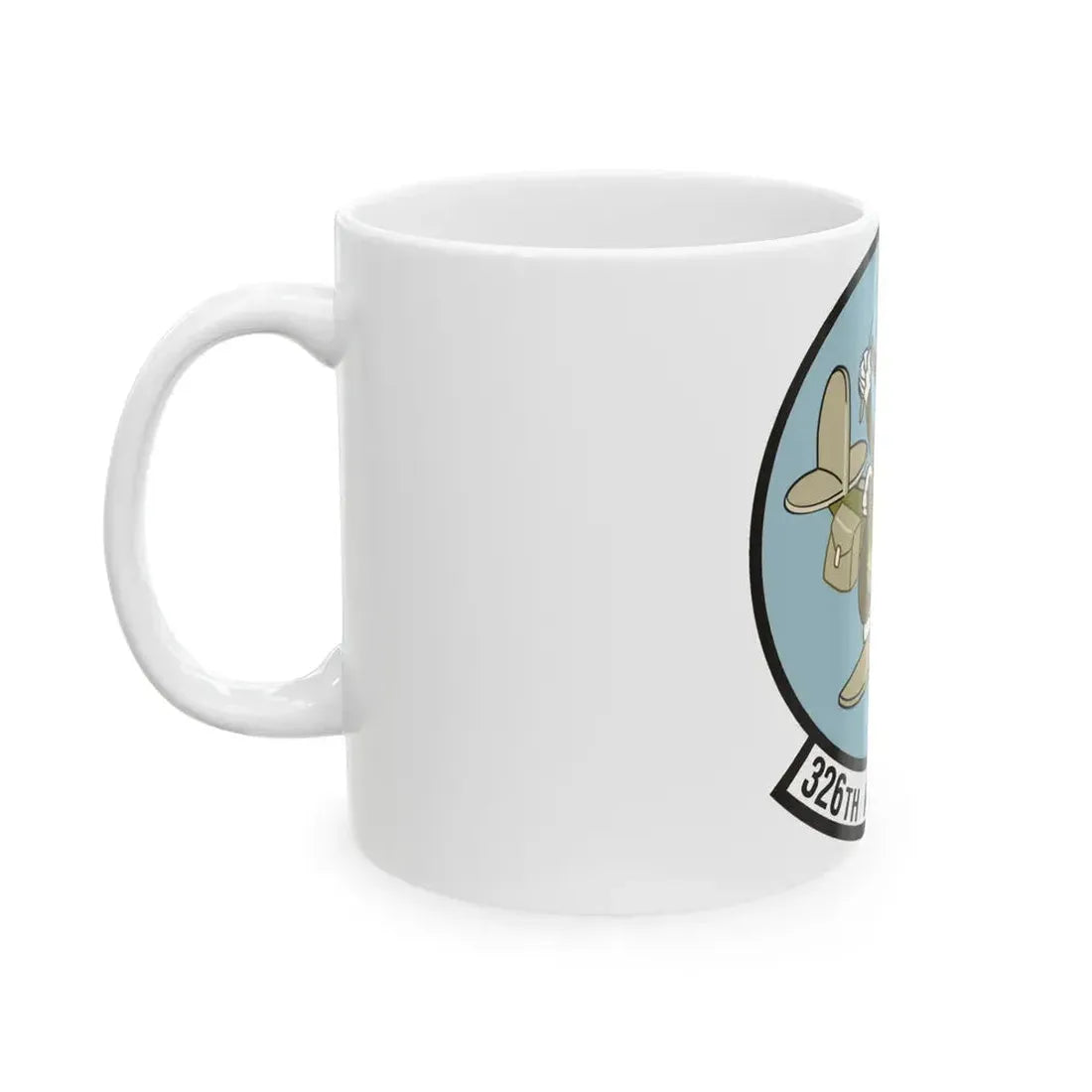 326th Airlift Squadron (U.S. Air Force) White Coffee Mug - Go Mug Yourself