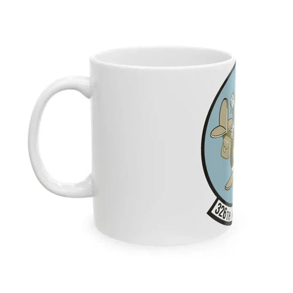 326th Airlift Squadron (U.S. Air Force) White Coffee Mug - Go Mug Yourself