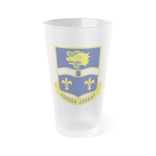 326th Infantry Regiment (U.S. Army) Frosted Pint Glass 16oz-Go Mug Yourself