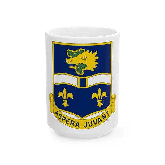 326th Infantry Regiment (U.S. Army) White Coffee Mug-15oz-Go Mug Yourself