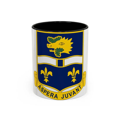 326th Infantry Regiment (U.S. Army) Accent Coffee Mug 11oz Black - Go Mug Yourself