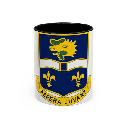 326th Infantry Regiment (U.S. Army) Accent Coffee Mug 11oz Black - Go Mug Yourself