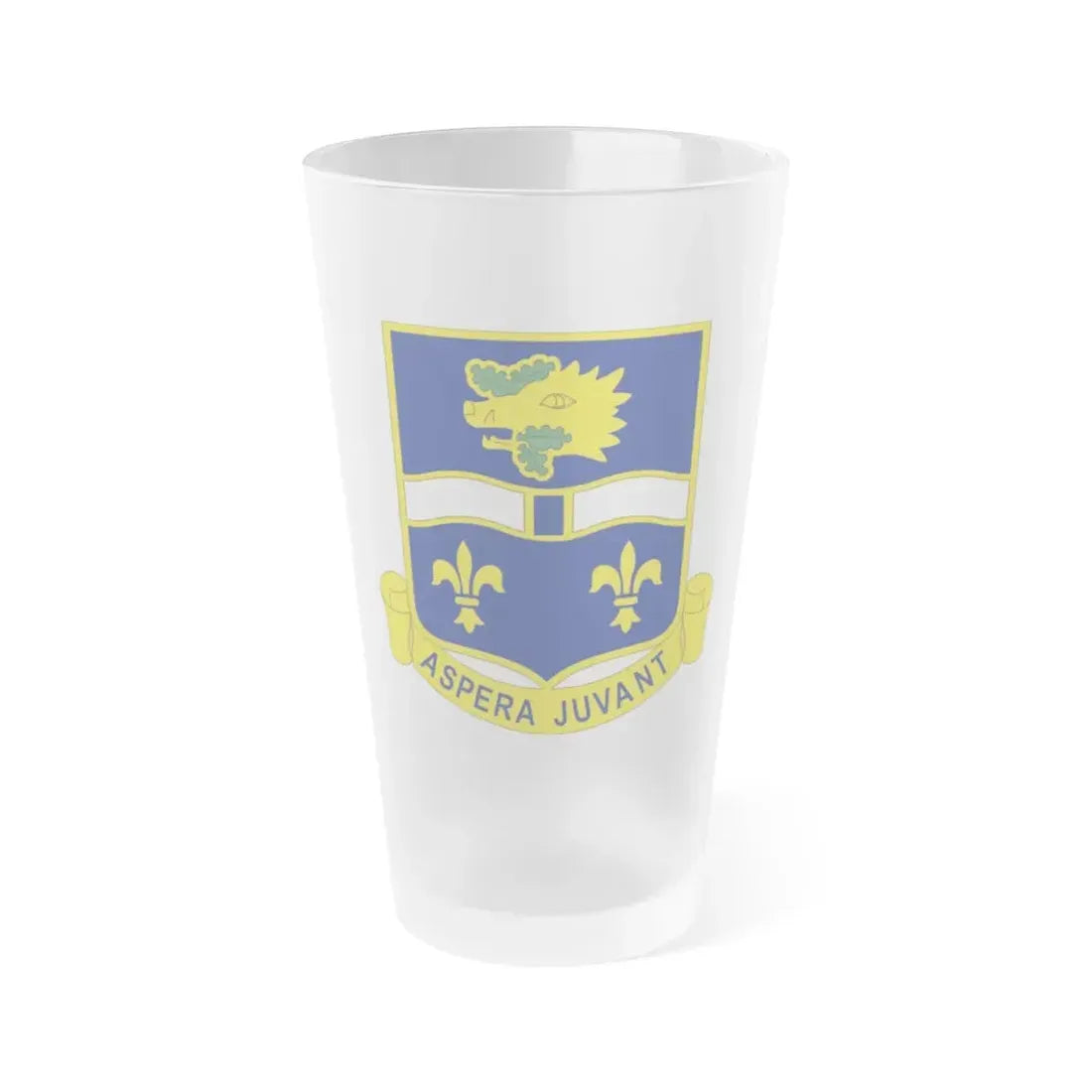 326th Infantry Regiment (U.S. Army) Frosted Pint Glass 16oz Default Title - Go Mug Yourself