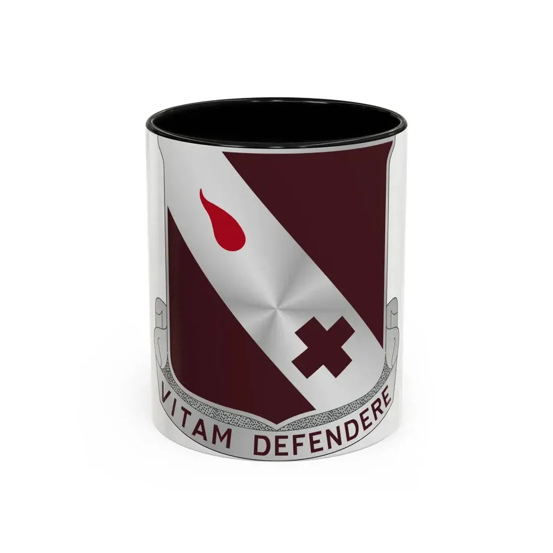 327 Medical Battalion (U.S. Army) Accent Coffee Mug 11oz Black - Go Mug Yourself