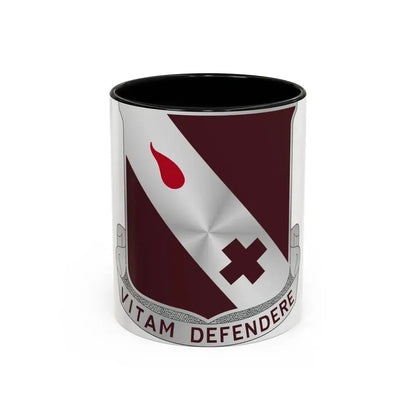 327 Medical Battalion (U.S. Army) Accent Coffee Mug 11oz Black - Go Mug Yourself