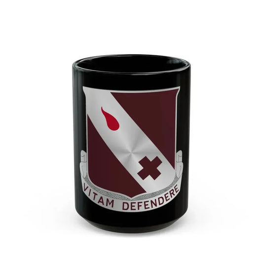 327 Medical Battalion (U.S. Army) Black Coffee Mug 15oz - Go Mug Yourself