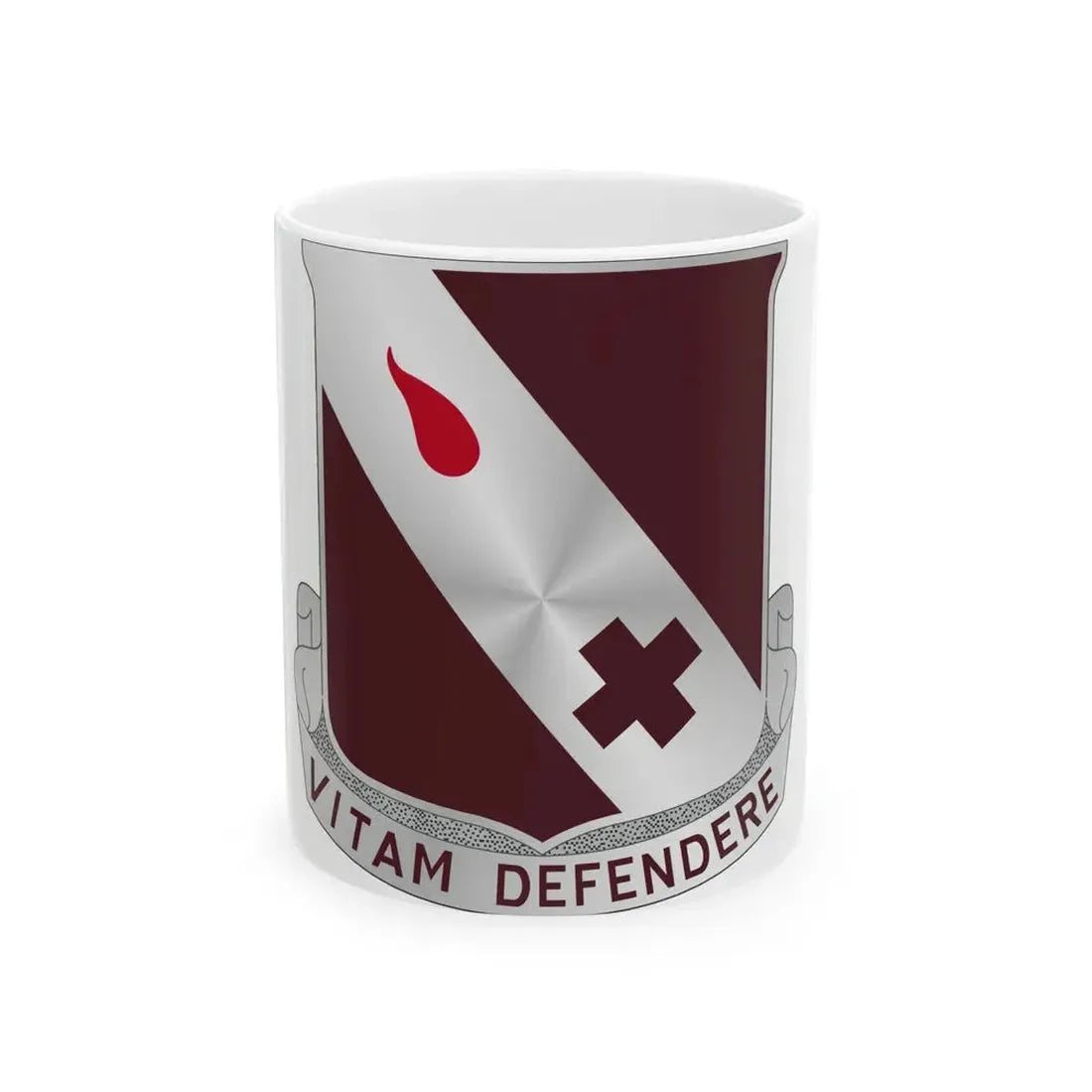 327 Medical Battalion (U.S. Army) White Coffee Mug 11oz - Go Mug Yourself