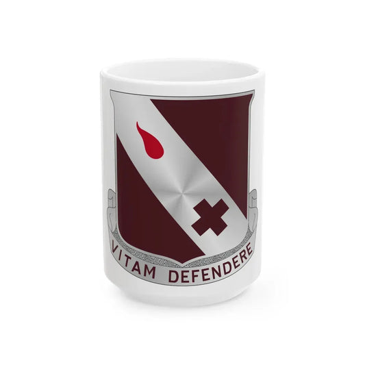 327 Medical Battalion (U.S. Army) White Coffee Mug 15oz - Go Mug Yourself