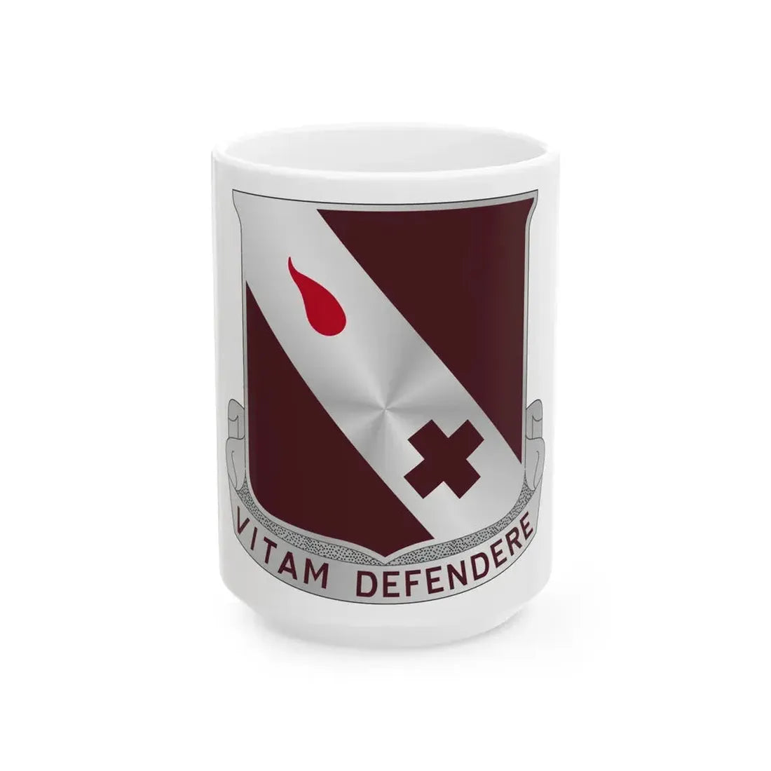 327 Medical Battalion (U.S. Army) White Coffee Mug - Go Mug Yourself