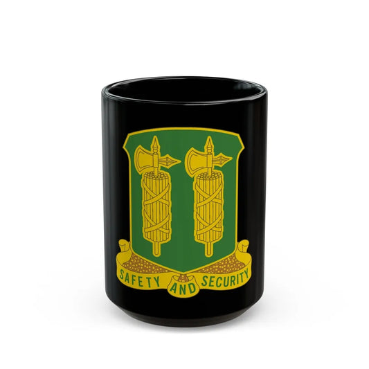 327 Military Police Battalion (U.S. Army) Black Coffee Mug-15oz-Go Mug Yourself