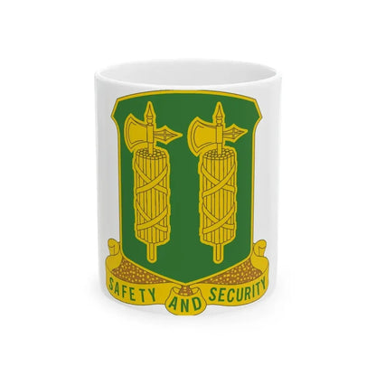 327 Military Police Battalion (U.S. Army) White Coffee Mug 11oz - Go Mug Yourself