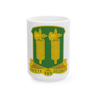 327 Military Police Battalion (U.S. Army) White Coffee Mug 15oz - Go Mug Yourself
