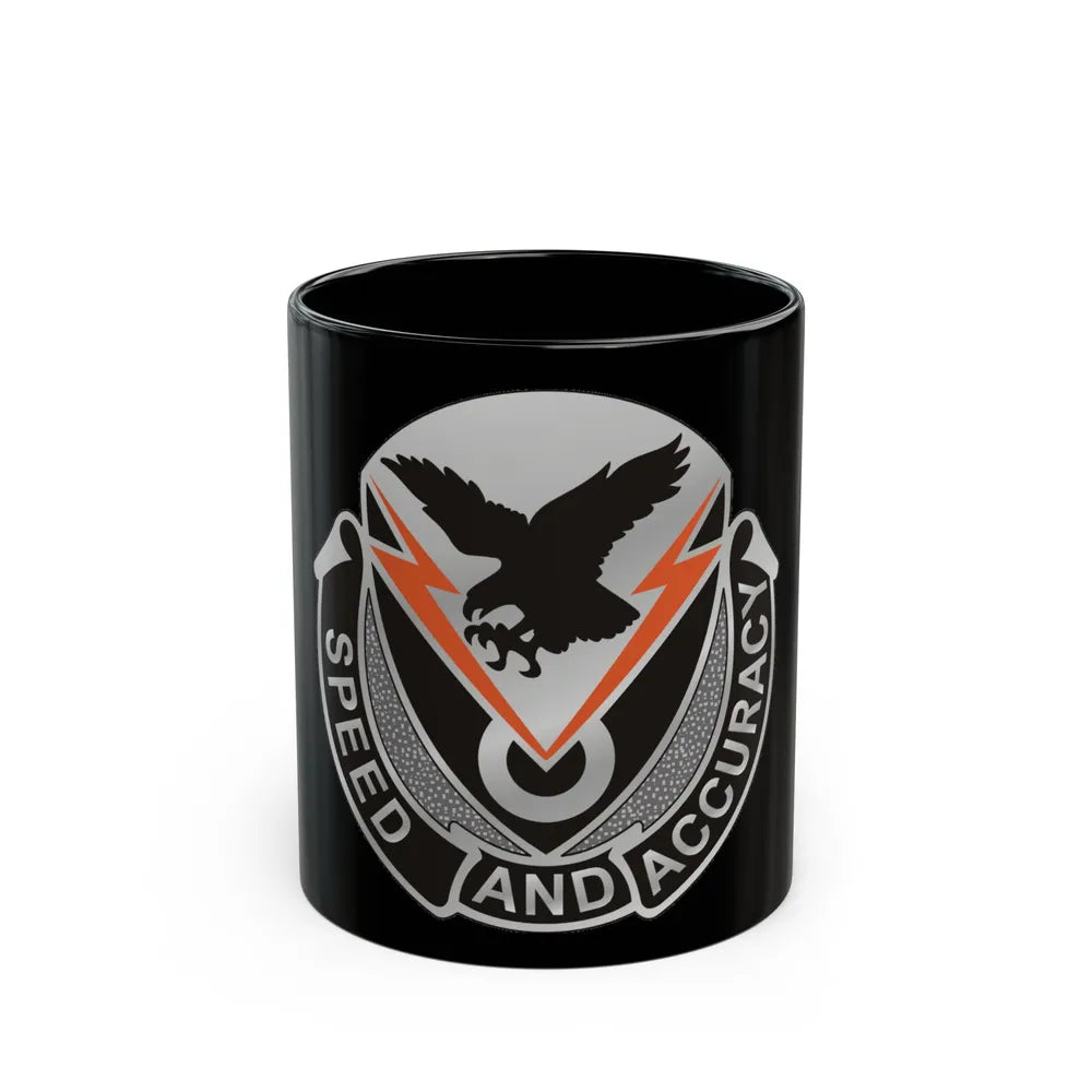 327 Signal Battalion (U.S. Army) Black Coffee Mug-11oz-Go Mug Yourself