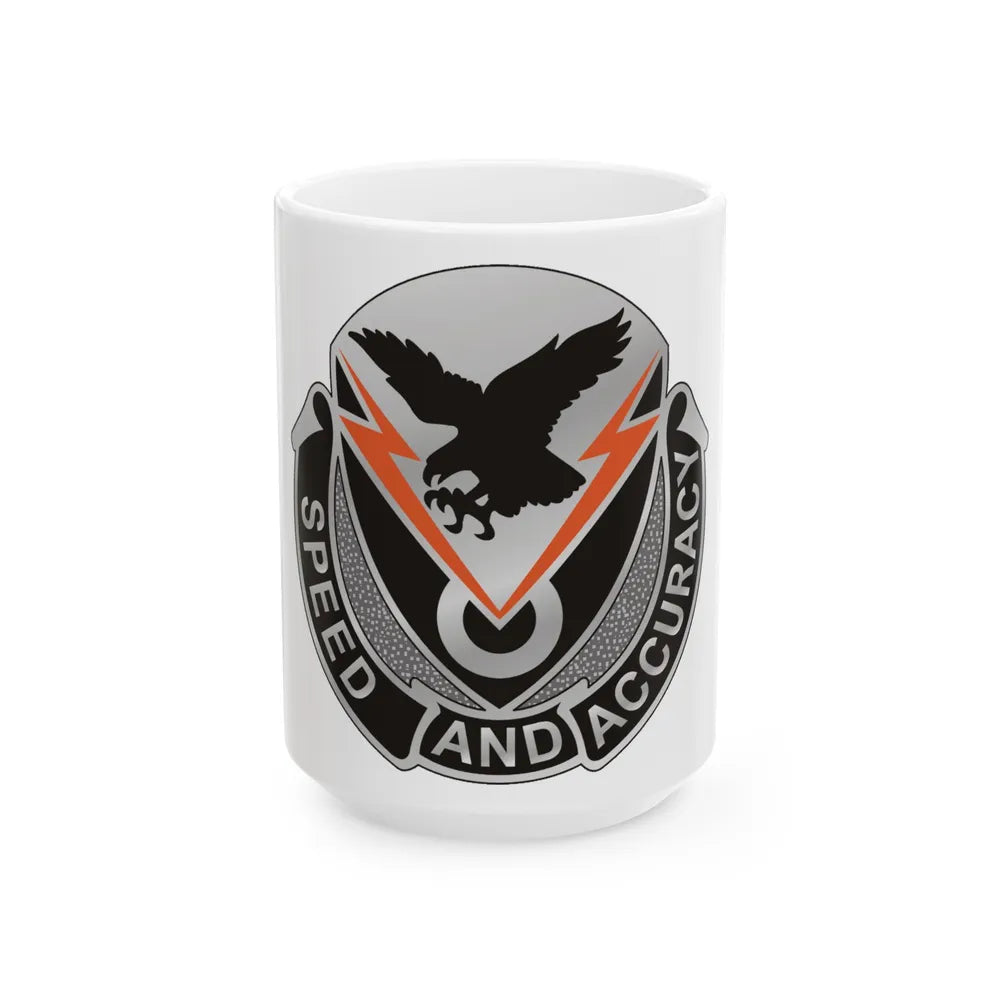 327 Signal Battalion (U.S. Army) White Coffee Mug-15oz-Go Mug Yourself