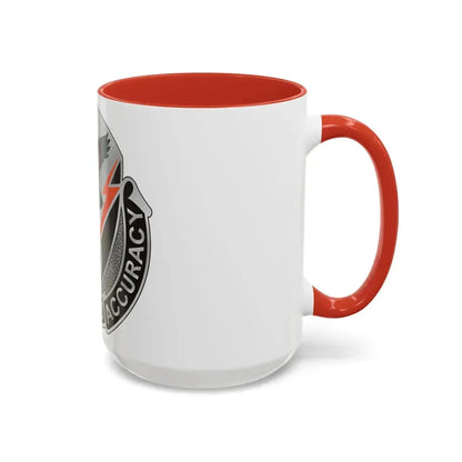 327 Signal Battalion (U.S. Army) Accent Coffee Mug - Go Mug Yourself