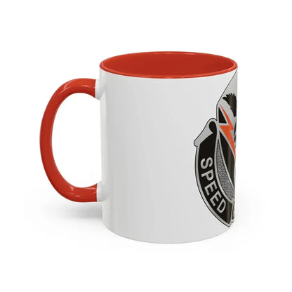 327 Signal Battalion (U.S. Army) Accent Coffee Mug - Go Mug Yourself
