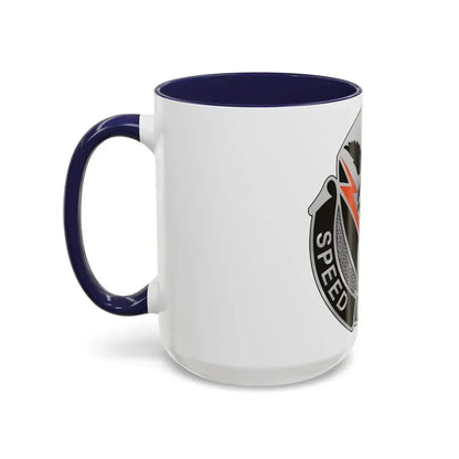 327 Signal Battalion (U.S. Army) Accent Coffee Mug - Go Mug Yourself