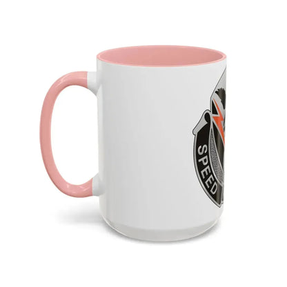 327 Signal Battalion (U.S. Army) Accent Coffee Mug - Go Mug Yourself