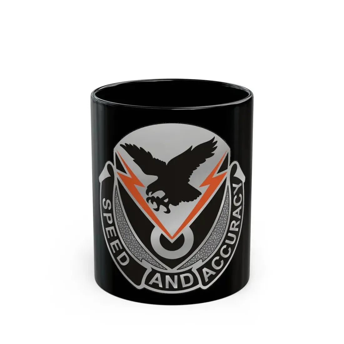 327 Signal Battalion (U.S. Army) Black Coffee Mug 11oz - Go Mug Yourself