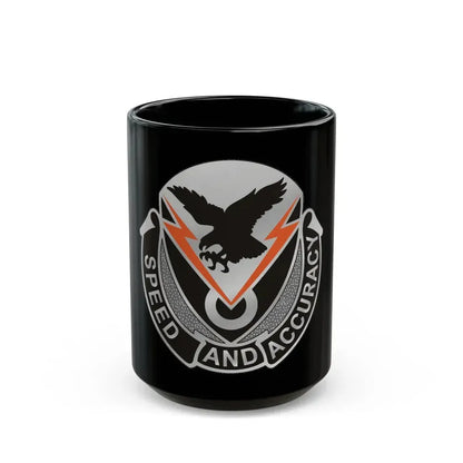 327 Signal Battalion (U.S. Army) Black Coffee Mug 15oz - Go Mug Yourself