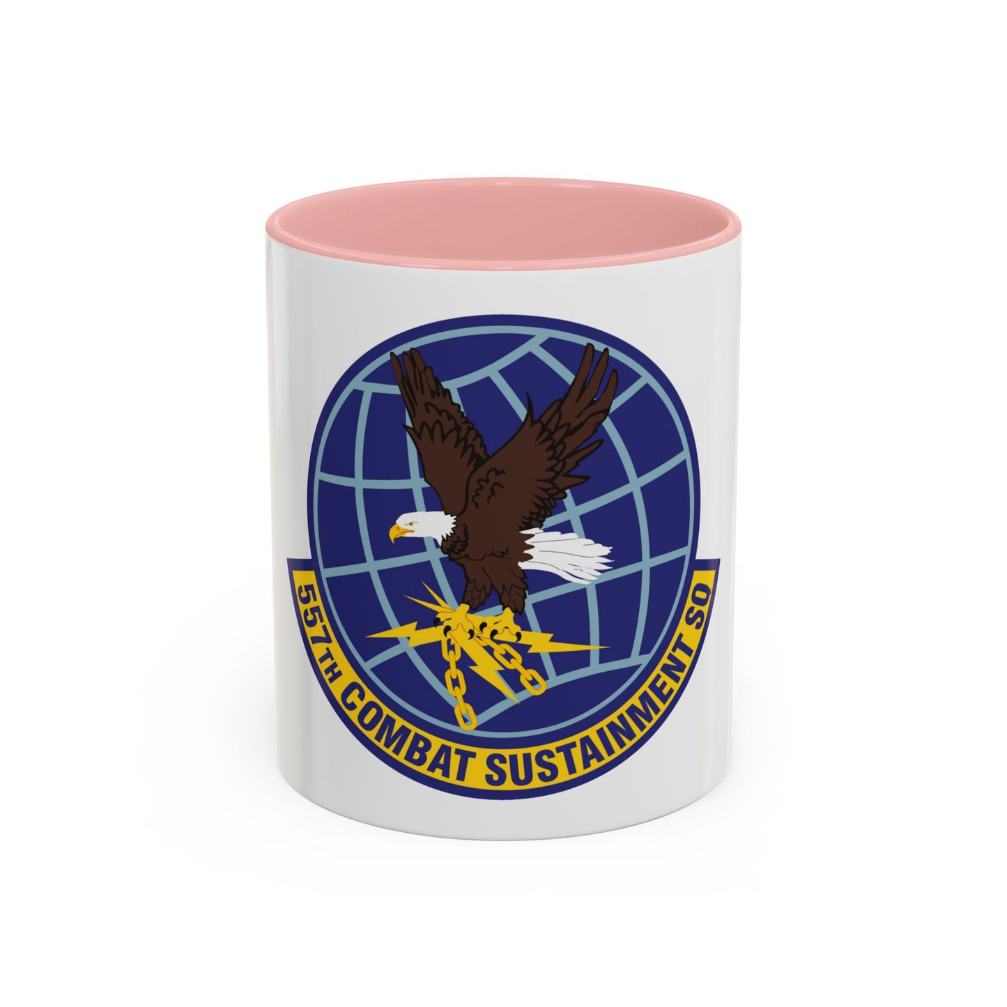 557th Combat Sustainment Squadron (U.S. Air Force) Accent Coffee Mug