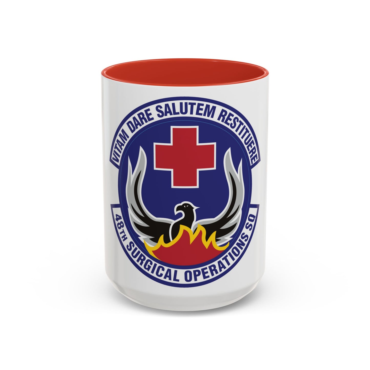 48th Surgical Operations Squadron (U.S. Air Force) Accent Coffee Mug