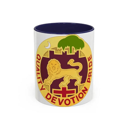 3271 US Hospital (U.S. Army) Accent Coffee Mug 11oz Navy - Go Mug Yourself